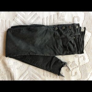 Madewell 9” High-Rise Button Through Jeans